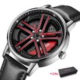 thumbnail image 1 of EXPLOJOY Men's Luxury Wheel Dial Watch – Fashion Military Quartz Wristwatch for Casual & Statement Wear, 1 of 7