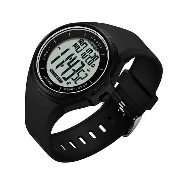 EXPLOJOY Men's Military Digital Sport Watch – Shock Resistant, Waterproof, with Alarm Clock