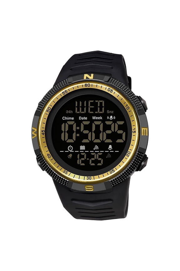 Men's Military Sport Watch – LED Electronic Wristwatch, 50M Waterproof & Fashion Outdoor Design