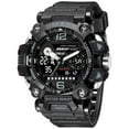 thumbnail image 1 of EXPLOJOY Men's Tactical Sport Watch – Dual Display Quartz Movement with Waterproof Build, 1 of 8