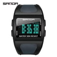 thumbnail image 1 of EXPLOJOY Modern Digital Watch – Korean-Inspired Look, Waterproof, Multifunctional Features, 1 of 10