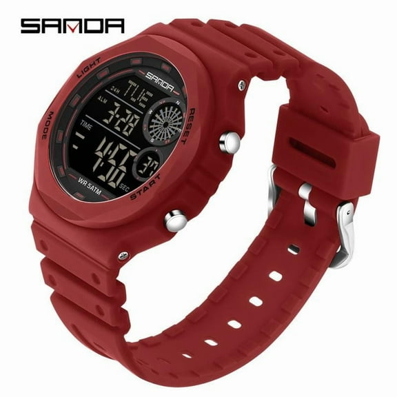 EXPLOJOY Multifunction Electronic Watch for Youth – 50M Waterproof, Stopwatch, Backlight