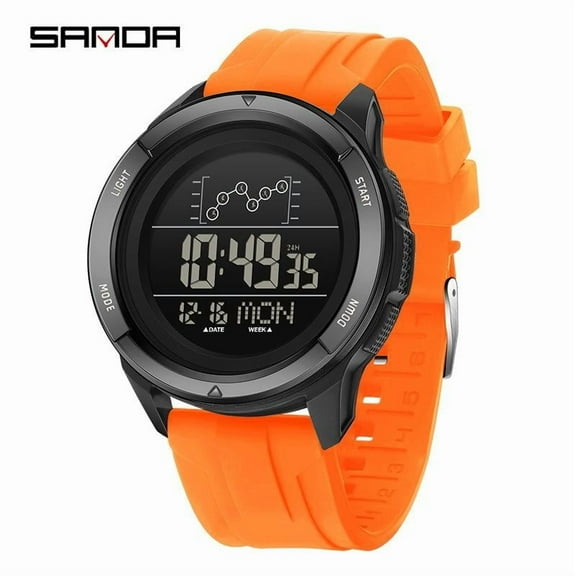 Explojoy Multifunction Electronic Watch for Youth – Fashion Style, 50M Waterproof, Alarm & Stopwatch
