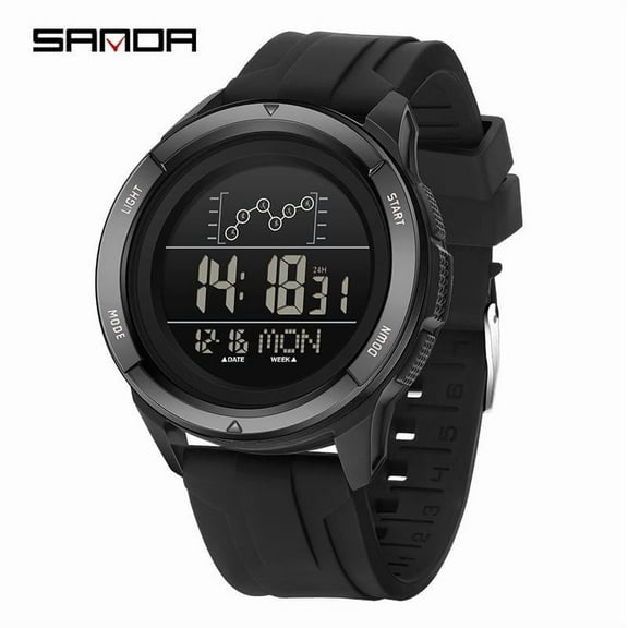 Explojoy Multifunction Electronic Watch for Youth – Fashion Style, 50M Waterproof, Alarm & Stopwatch