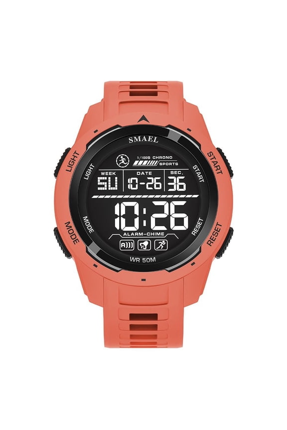 Multifunctional Digital Watch – Alarm, Stopwatch, Glow Display & Durable Construction
