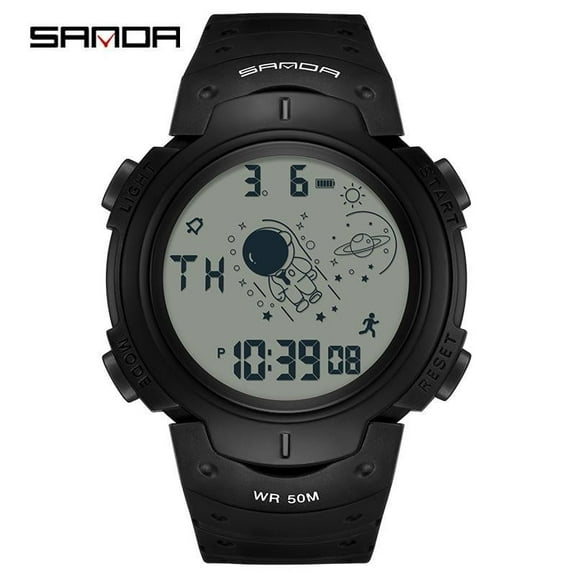 EXPLOJOY Multifunctional Digital Watch – Sport Style, Luminous Backlight, Alarm & Stopwatch