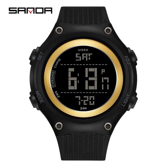 Explojoy Multifunctional Sport Timepiece – Digital Interface, Waterproof Build, Alarm & Calendar