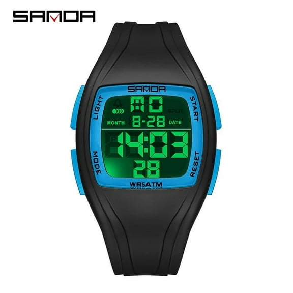 EXPLOJOY Multifunctional Sport Watch – Unisex Design, Digital Display, Glow in the Dark