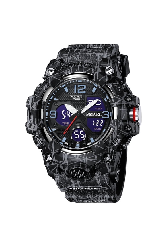 Outdoor Digital Watch – Multifunctional Timepiece with Tactical Styling