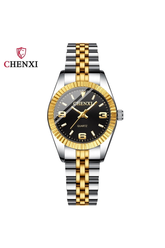 Stylish Couple Watch – Waterproof, Quartz Precision, Coordinated Business Casual Set