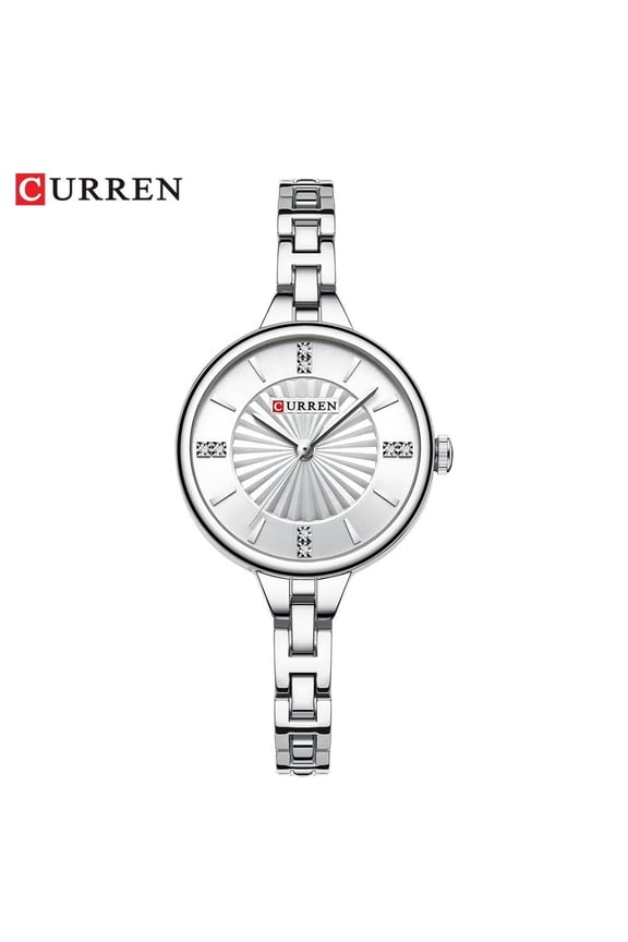 Stylish Ladies Watch – Waterproof Quartz Movement, Sparkling Dial, Timeless Appeal
