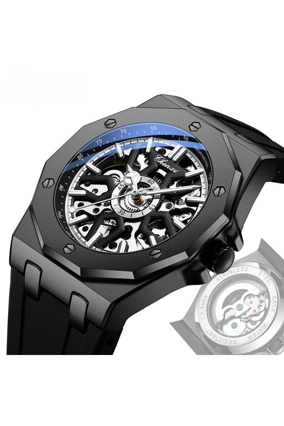 Stylish Men's Watch – Mechanical Precision, Waterproof Case, Luminous Interface