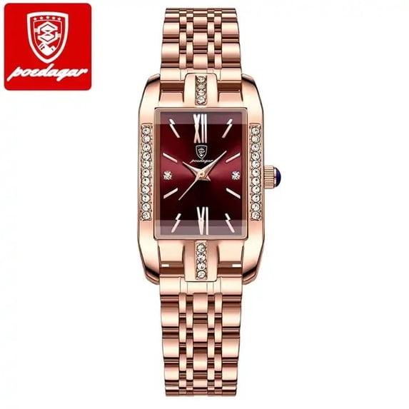 EXPLOJOY Stylish Waterproof Watch for Women – Stainless Steel Band & Refined Look