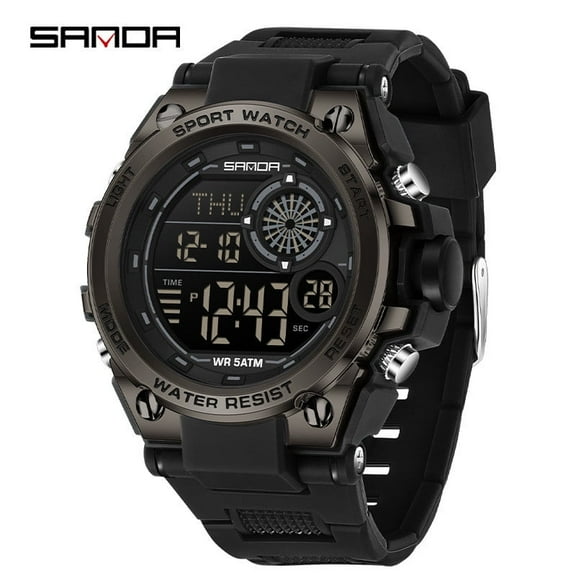 Explojoy Teen Digital Sport Watch – Waterproof, Chronograph, Alarm, Dual Time Display, Multifunction Electronic Wristwatch