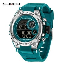 Explojoy Teen Digital Sport Watch – Waterproof, Chronograph, Alarm, Dual Time Display, Multifunction Electronic Wristwatch