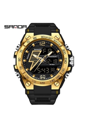Teen Dual Display Digital Watch – Waterproof Multifunction Sport Wristwatch with LED Backlight & Fashion Design
