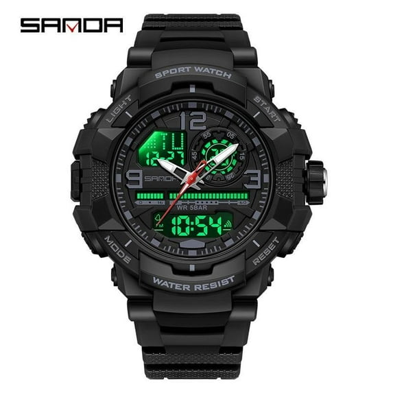 EXPLOJOY Teen Sport Digital Watch – Waterproof Multifunction Wristwatch with Alarm, Chronograph & LED Display