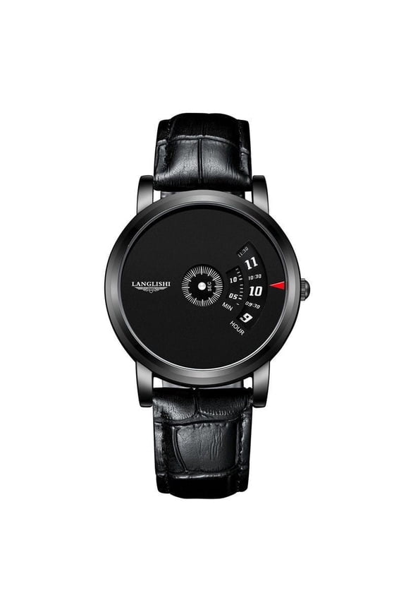 Unique Men's Watch – Simple Quartz Movement and Waterproof Build