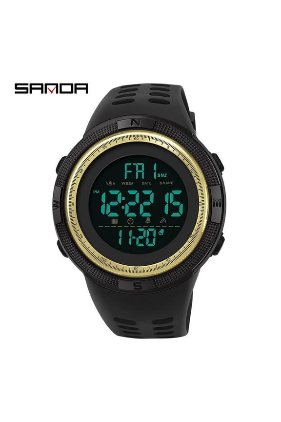 Waterproof Digital Watch – Multi-Function Timepiece with Luminous Display