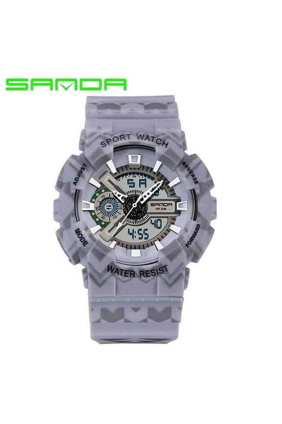 Women's Fashion Digital Sports Watch – Waterproof LED Electronic Wristwatch with Slim Design (Montre Femme)