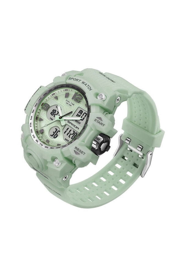 Women's Fashion Sport Watch – Multifunction Analog-Digital Waterproof Wristwatch