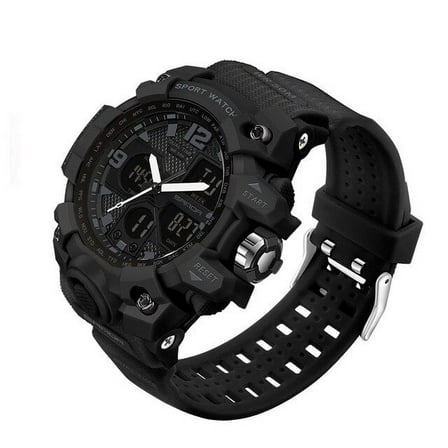 EXPLOJOY Women's Fashion Sport Watch – Multifunction Analog-Digital Waterproof Wristwatch