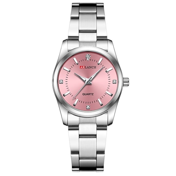 EXPLOJOY Women's Quartz Watch – Korean-Inspired Design with Waterproof Steel Build