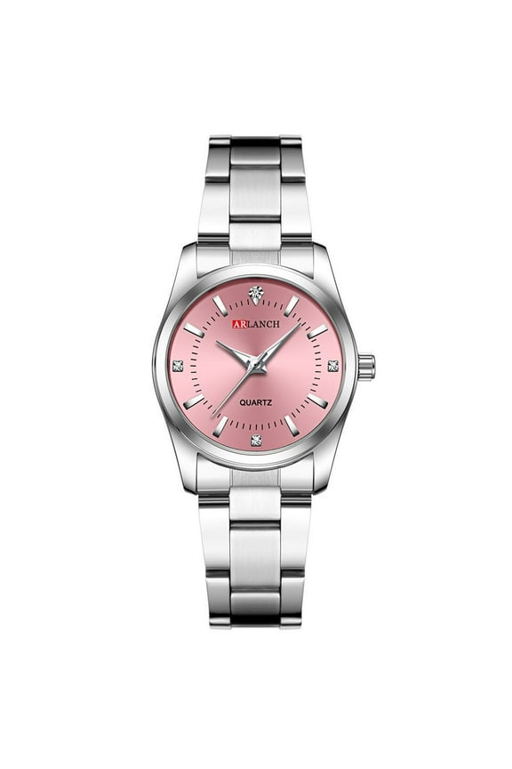 Women's Quartz Watch – Korean-Inspired Design with Waterproof Steel Build