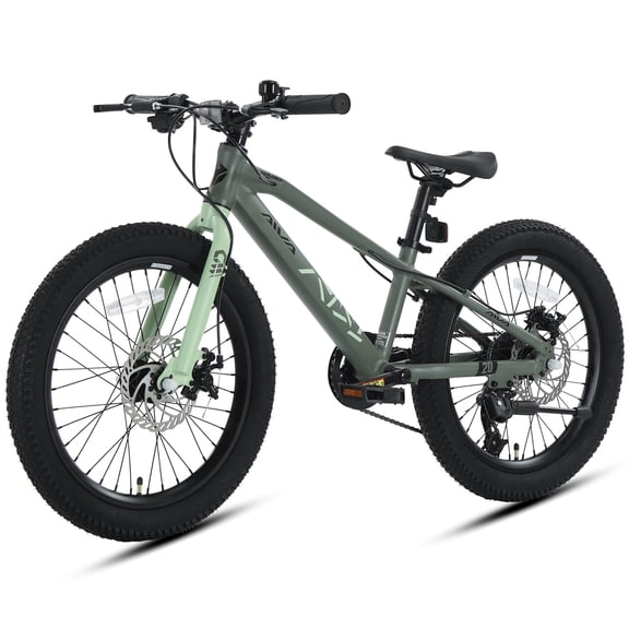 EXPLOPER Series 20 Inch Aluminum Mountain Bike 7-Speed Dual Disc Brakes for Riders Teen