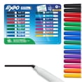 thumbnail image 1 of EXPO Dry Erase Markers, Low Odor Ink, Assorted Colors, Fine Tip, 16 Count, 1 of 6