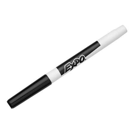 Expo Original Non-Toxic Dry Erase Marker, Fine Tip, Black, Pack of 12