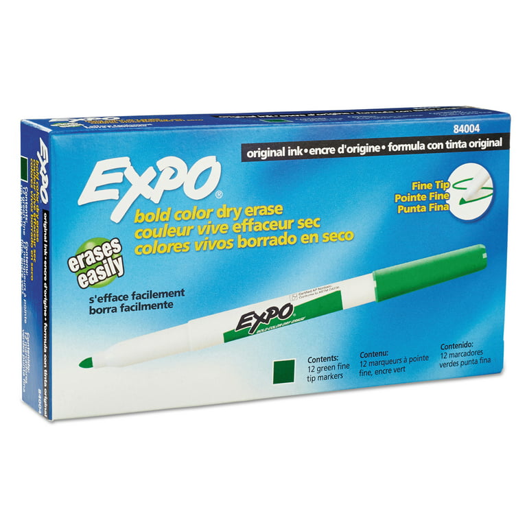  Qualsen Dry Erase Markers, Fine Point, Erasable