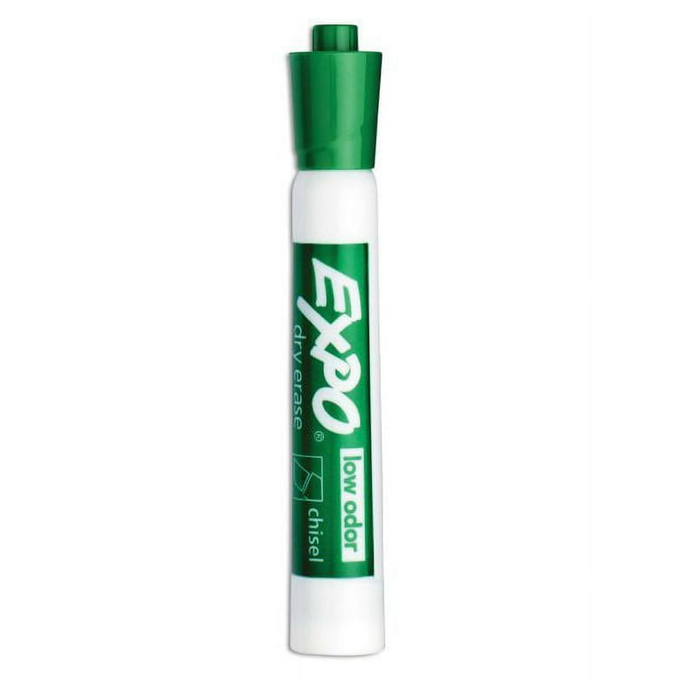 Dry Erase Marker, Broad Chisel Tip, Green, Dozen Dry Erase Marker, Broad Chisel Tip, Green, Dozen