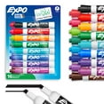 thumbnail image 1 of EXPO Dry Erase Markers, Chisel Tip, Assorted Colors, 12 Count, 1 of 7