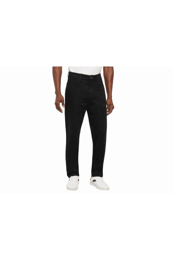 MEN'S SLIM FIT JEANS BLACK WASH 38 X 32