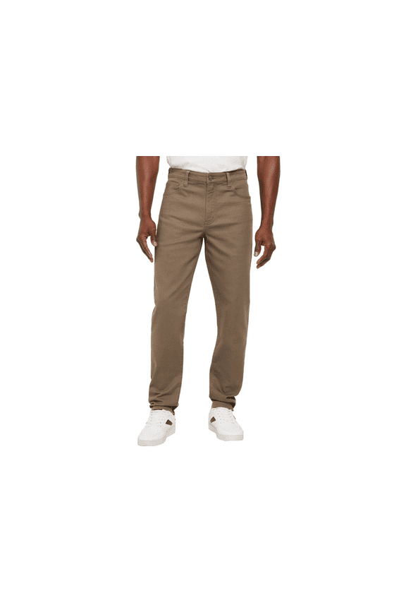 MEN'S SLIM FIT JEANS BROWN 36 X 30