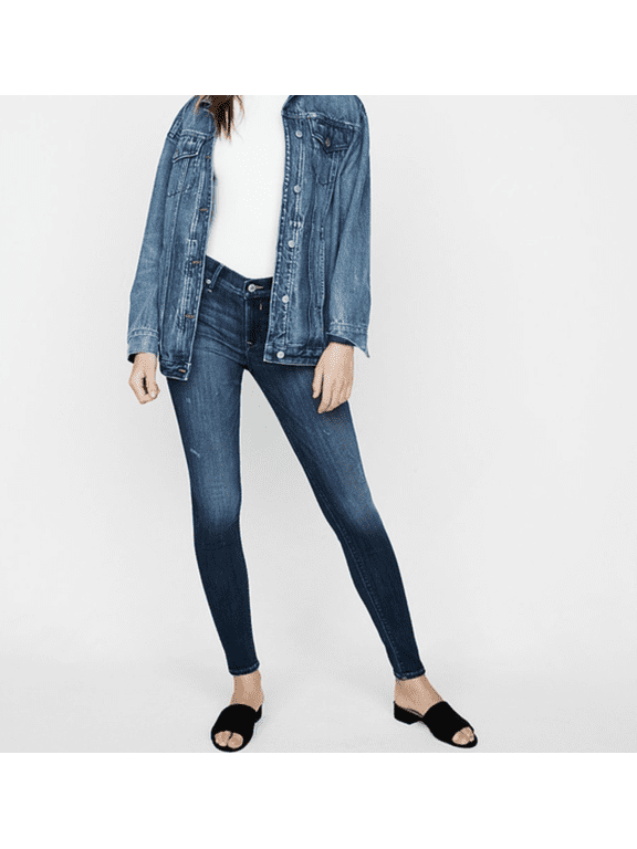 Mid Rise Stretch Jean Leggings Jeans Size 00