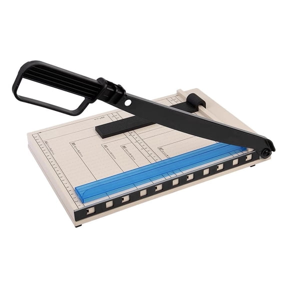 Beiled A4 Paper Cutter,Paper Trimmer Guillotine 12 Cutting Length, 12 Sheet Capacity, for Office Home