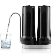 EXPRT MR-2050 Water Filter, 5 Stage Mineral pH, Reduces Heavy Metals & Up to 99% of Chlorine, Black