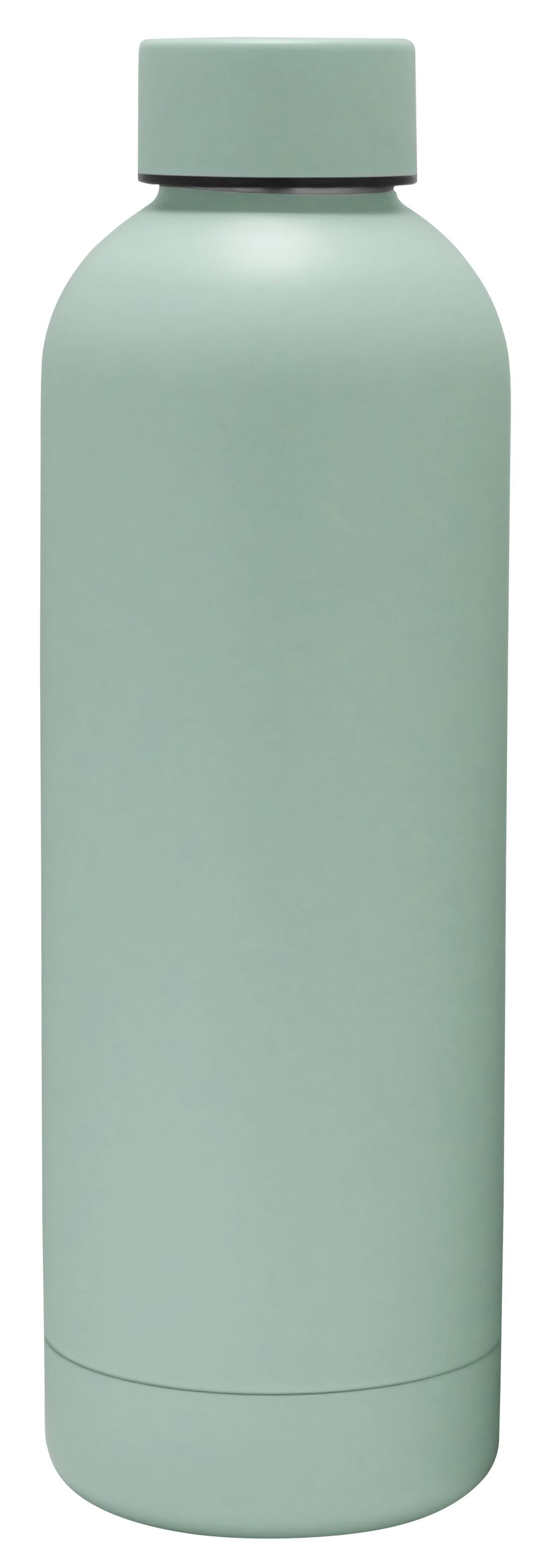 Wholesale Glass Double Wall Water Bottle- 17oz- Teal/Clear CLEAR/DARK TEAL