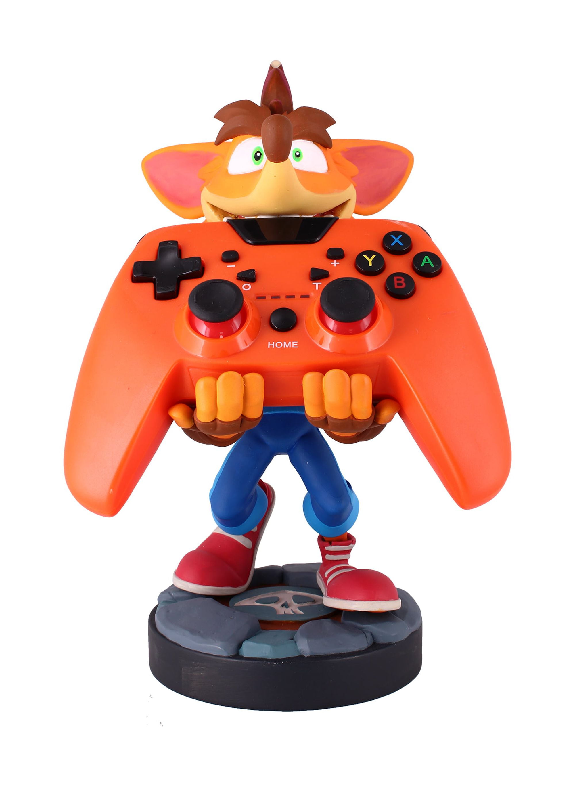 EXQUISITE GAMING Cable Guy Controller & Phone Holder - Quantum Crash Bandicoot