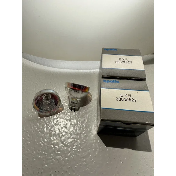 EXR 2-pack photo a/v projector lamp projection light bulb 82v 300w, Apollo b
