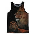 thumbnail image 1 of EXR Lion King Mens Short-Sleeve Tank Top - Medium, 1 of 1