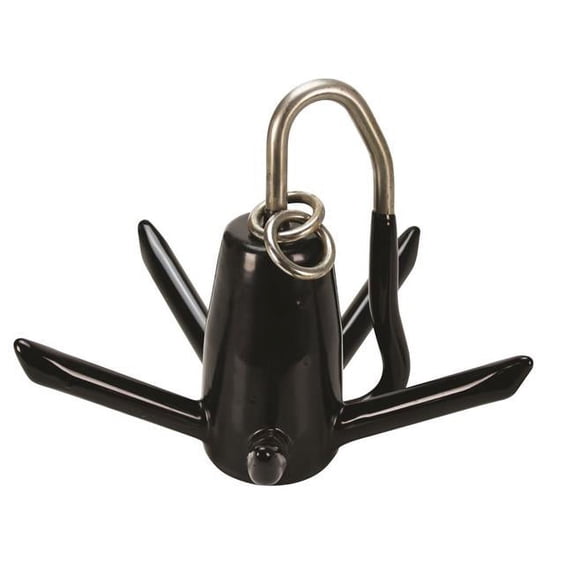 EXSA25 25 lbs Boat Tector Vinyl-Coated Spike Anchor