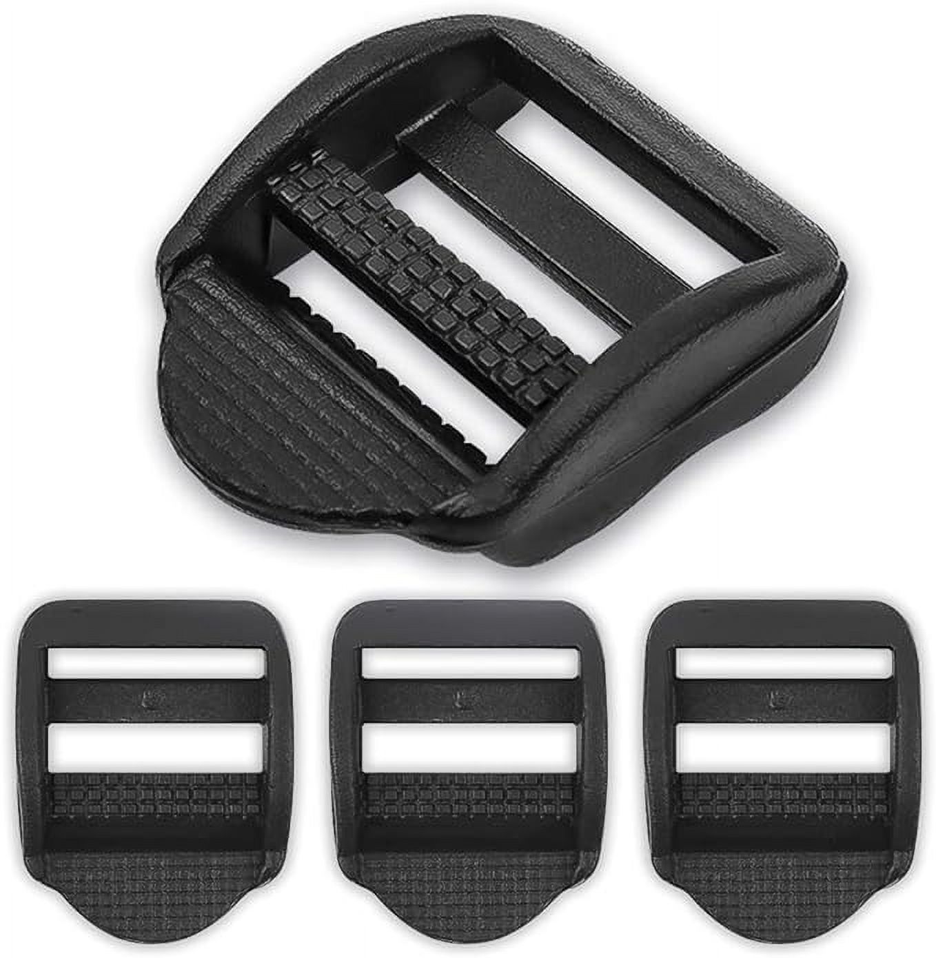 EXTEMPORE 4 Pcs 1 inch (25mm) Plastic Ladder Slider adjustable Lock