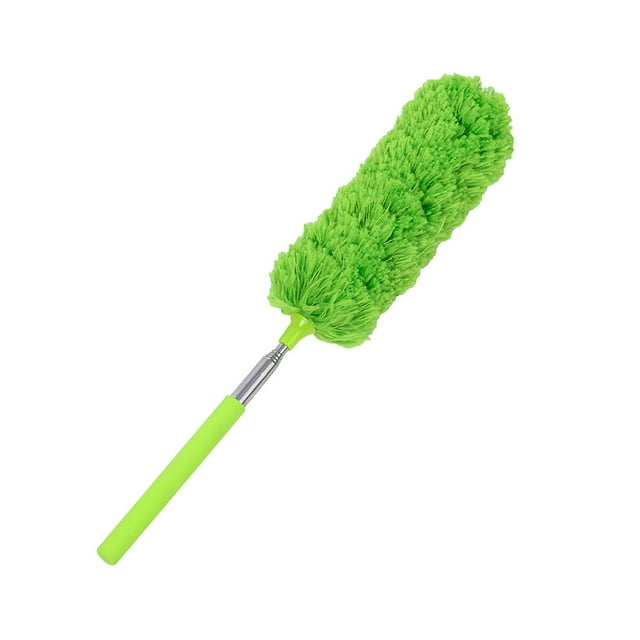 EXTENDABLE TELESCOPIC MICROFIBRE CLEANING FEATHER DUSTER EXTENDING ...