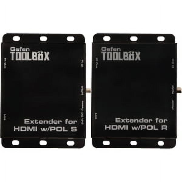 EXTENDER FOR HDMI WITH POL BLACK