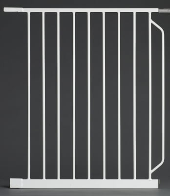 Carlson 24" Black Steel Pet Gate Extension Panel