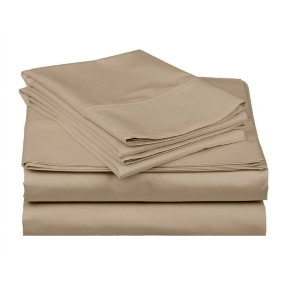 BeKind Online EXTRA DEEP POCKET 28 Inch of Fitted Sheet, 400-Thread-Count 100% Egyptian Cotton Sheet Set, 4-Piece - King, Turquoise Blue Solid