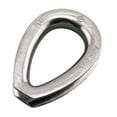 thumbnail image 1 of EXTRA HEAVY THIMBLE 304 STAINLESS STEEL 1/2" (S0123-XH13), 1 of 2